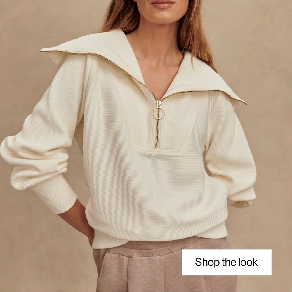 Like New Varley Vine Half-Zip Pullover